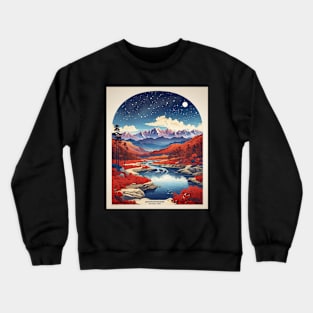 Dadohaehaesang National Park South Korea Travel Tourism Retro Vintage Crewneck Sweatshirt